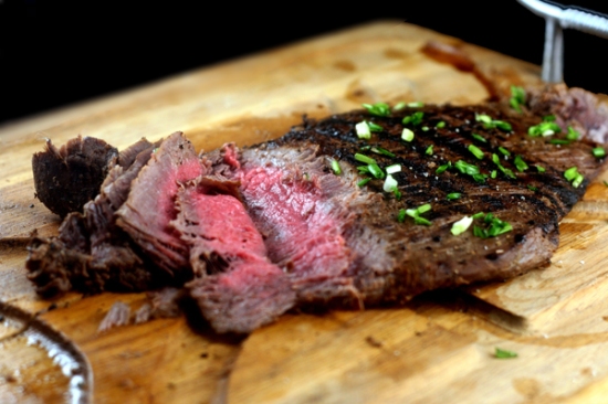 Spicy Asian Grilled Flank Steak
